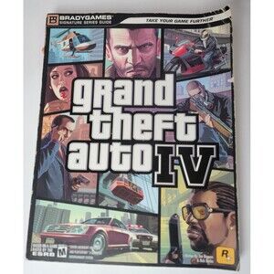 Grand Theft Auto IV Brady Games Official Strategy Guide Book
